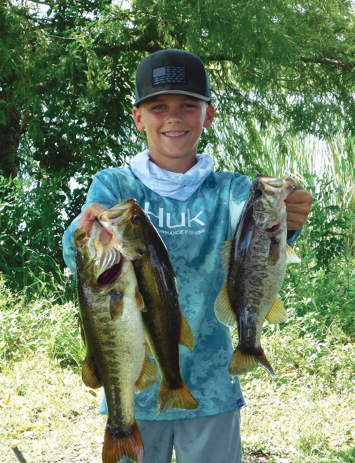 Lane James placed second with 6.34 pounds.